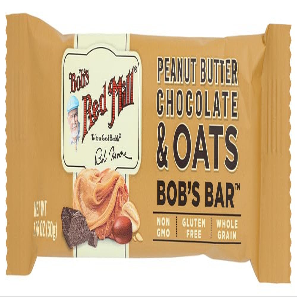 Bob's Red Mill Peanut Butter Chocolate & Oats Better Bar - Case of 12')