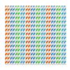 100ct Paper Straws Smoothie 10.25" Eco-Friendly Color Stripes Home Drinks Party view 2