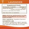 Secrets of the Tribe Lavender 120 Capsules, 800 mg, Lavender (Lavandula angustifolia, Lavandula x Intermedia) Dried Flowers (120 Capsules) view 3