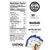 Think Jerky Classic Beef Jerky, Grass-Fed High Protein Beef, Gluten Free, No Antibiotics or Nitrates, Healthy Chef Crafted Recipe, Low Calorie and Low Fat - 1.0 oz Bags, 8 Pack view 2