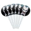Batman Alex Ross Joker Head Cupcake Picks Toppers Decoration Set of 6 view 1