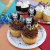 Batman Alex Ross Joker Head Cupcake Picks Toppers Decoration Set of 6 view 4