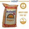 SUPER, Tipo 00 double Zero Flour, for Pizza, Bread, Pastas, and more, Specifically formulated for Roman Pizza, All Natural, Unbleached, Unbromated, No Additives, Formulated for a 72+ hour rise, (25 kg) 55 lbs by Polselli view 3