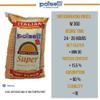 SUPER, Tipo 00 double Zero Flour, for Pizza, Bread, Pastas, and more, Specifically formulated for Roman Pizza, All Natural, Unbleached, Unbromated, No Additives, Formulated for a 72+ hour rise, (25 kg) 55 lbs by Polselli view 4