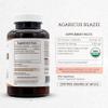 Secrets of the Tribe Agaricus Blazei 120 Capsules, 1000 mg, USDA Organic Agaricus blazei murill Dried Mushroom (120 Capsules) view 4