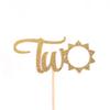 Atelier Elegance Two Cake Topper, Sun Cake Topper, 2nd Birthday Cake Topper, Sunshine Two view 1