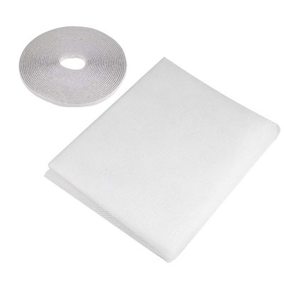 Familyhouse Mosquito Net for Windows, Fly Window Screen Mesh Insect Netting Bug Bee Mosquito Protector with Self-Adhesive Tape