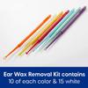 Bionix - Safe Ear Curette Variety Pack, Plastic, Earwax Removal Pack, Helps Remove Wax Buildup, Stainless Steel Curette Alternative, Convenient, Ideal for Healthcare Providers, Single-Use (75 Count) view 4