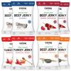Think Jerky Beef and Turkey Jerky Variety Pack, Classic, Sweet Chipotle, Sriracha Honey, Sesame Teriyaki, Healthy Meat Snack, Low Calorie Low Fat - 1.0 oz Bags, 8 Pack, 2 of Each view 1