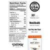 Think Jerky Beef and Turkey Jerky Variety Pack, Classic, Sweet Chipotle, Sriracha Honey, Sesame Teriyaki, Healthy Meat Snack, Low Calorie Low Fat - 1.0 oz Bags, 8 Pack, 2 of Each view 2