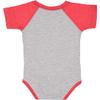 inktastic Handpicked for Earth By My Great Uncle in Heaven Baby Bodysuit 12 Months Baseball Heather and Red 37295 view 2
