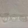 10 Ounce Clear Plastic Cups with inner cup and Lids (150 Count) 10 Oz Dessert Cups with Lids - Plastic Fruit Cups (10oz bowl) view 1