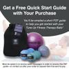 Tune Up Fitness  Coregeous Ball | Psoas Release Tool, Abdominal, Belly & Lower Back Release | Core Ball, Exercise Ball for Low Back, Stress & Digestive Relief, Improved Breathing & Sleep (Graphite) view 4
