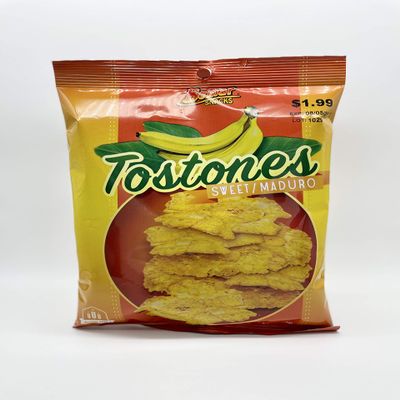 Bemar Snacks Tostones Sweet/Maduro 24 bags/4oz per bag