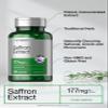 Horbach Saffron Extract Supplement | 200 Capsules | Pills for Women & Men | Non-GMO, Gluten Free view 3