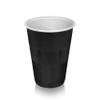 TRUE Plastic Cups for Cocktails, Soda, Iced Coffee, Iced Tea, Beer Pong, Disposable Cups for Birthday Party, Game Nights, Happy Hour, Picnic, Beach Trips, Camping, 16 oz, Set of 50, Black view 1