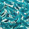 Blue Sharks Gummy Candy | 1 Pound Bulk Bag | Raspberry Marshmallow Flavors view 1