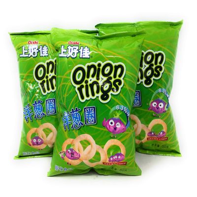 Oishi Chips (Onion Rings, 3 Pack)