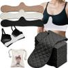 KBKBKY Washable Cotton Boob Bra Towel for Breast Towel Sling Bra Towels for Women, 3 Layer Reusable (Mix, 6) view 1