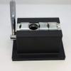 EWT Heavy Duty Metal Cast Body Quad Table Cigar Cutter 4 in 1, 52 & 58 Ring Gauge V-Cutters, Torpedo Cutters view 3