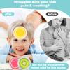Hilph Kid Ice Packs, Reusable Boo Boo Ice Packs for Kids & Toddlers & Baby Injuries, Hot Cold Compress for Body Pain Relief, Bumps & Bruises, Toothache, Fever, 4.5 Inch, 3 Packs, Fruit view 3
