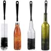 ALINK 16 inch Extra Long Black Bottle Cleaning Brush Cleaner for Washing Narrow Neck Beer/Wine/Thermos, Sport Well/Brewing Bottles/Hummingbird Feeder view 1
