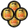 TeaZa Herbal Pouch Cinnamon 4 Cans with DC Crafts Nation Skin Can Cover - Jolly Roger view 3
