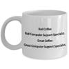 Gift For Computer Support Specialist, Coffee, Caffeine view 1