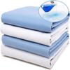 4 Pack Bed Pads for Incontinence Washable 28" x 36",Waterproof Bed Pads,Adult Washable Incontinence Bed Pads for Adults,Dog,Kids view 1