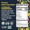 Tosi Nut Bars, Peanut Dark Chocolate, Healthy Snacks for Adults & Kids, Plant Based Crunchy Bars (7G Protein), Organic Keto Snacks, Vegan, Gluten & Soy Free, Low Sugar, Omega 3s, 1oz, 12-Pack view 2
