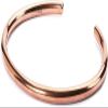 Art Of Creation Pure Copper Bracelet handmade Cuff for Men and Women Plain Solid Bangle Adjustable From Indi For Unisex view 1