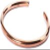 Art Of Creation Pure Copper Bracelet handmade Cuff for Men and Women Plain Solid Bangle Adjustable From Indi For Unisex view 2