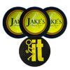 Jake's Mint Chew Kola 3 Cans with DC Crafts Nation Skin Can Cover - FIT Black view 1