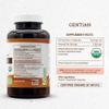 Secrets of the Tribe Gentian USDA Organic 120 Capsules, 1000 mg, Responsibly farmed Organic Gentian (Gentiana Lutea) Dried Root (120 Capsules) view 4