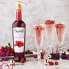 Amoretti - Sugar Free Raspberry Syrup, 94 Servings Per Bottle (750 ml), with Pump for Flavoring Coffees, Cocktails, and other Beverages, Gluten Free, GMO/GEO Free, Preservative Free view 3