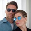 OPULIZE MET Reading SunGlasses for Women Men, Large Frame with UV400 Protection, Brown,Grey +3.5 (Pack of 2) view 3