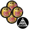 TeaZa Herbal Pouch Bangin Black Cherry 4 Cans with DC Crafts Nation Skin Can Cover - Illuminati view 1