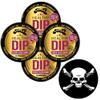 TeaZa Herbal Pouch Bangin Black Cherry 4 Cans with DC Crafts Nation Skin Can Cover - Jolly Roger view 1