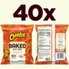 Baked Cheetos Crunchy Cheese Flavored Snacks, 0.875 oz Bags, (40 Pack), 50% Less Fat, Gluten Free, No Artificial Flavors & Colors, Packaging and Formula May Vary view 2