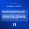 Essential Stacks Collagen Peptides Powder (from Grass Fed Cattle) - Gluten, Dairy & Soy Free - Unflavored Hydrolyzed Collagen Supplement (10.6 oz) view 3