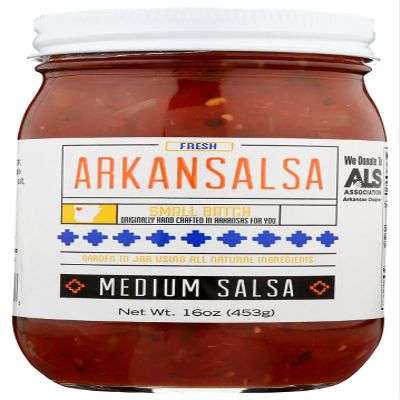 Arkansalsa, Salsa Medium, 16 Ounce