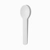 1000-Count Heavy Duty Plastic Ice Cream Spoons White Color | Dishwasher Safe & Reusable for Ice Cream, Yogurt | Frozen Dessert Supplies view 1