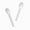 1000-Count Heavy Duty Plastic Ice Cream Spoons White Color | Dishwasher Safe & Reusable for Ice Cream, Yogurt | Frozen Dessert Supplies view 2