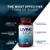 Living Silica ORGONO Mineral-Based Collagen Booster Capsules | Silica-Based | Supports Collagen & Elastin for Joint & Bone Support, Glowing Skin, Strong Hair & Nails | 120 Capsules view 4