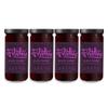 Filthy Food Black Amarena Cherries - Premium Cocktail Cherry Garnish - Non-Gmo & Gluten Free - 8oz Jar, 4 Count view 1