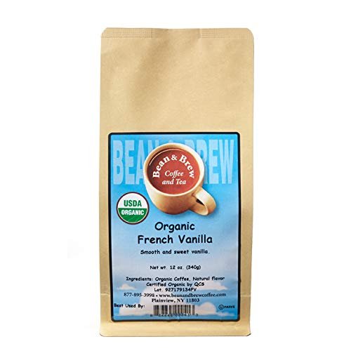 Bean & Brew Coffee & Tea Organic French Vanilla, 12 Oz