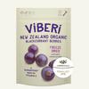 ViBERi Freeze-Dried Organic Blackcurrants 120 g | 100% NZ-Grown Superfruit Berries, Natural Vitamin C & Anthocyanins, Vegan  Non-GMO  No Added Sugar view 1