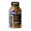 GU Energy Roctane Ultra Endurance Energy Gel, Vegan, Gluten-Free, Kosher, and Dairy-Free On-The-Go Sports Nutrition for Running, Biking, Hiking or Skiing, Cold Brew 2X Caffeine (24 Packets) view 1