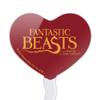 Fantastic Beasts and Where to Find Them Logo Heart Love Cupcake Picks Toppers Decoration Set of 6 view 2