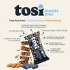 Tosi Meal Nut Bars, Almond Blueberry, Healthy Snacks for Adults & Kids, Crunchy Plant Based Protein Bar (14G), Keto Snacks, Vegan, Gluten & Soy Free, Low Sugar, Omega 3s, 2.4oz, 12-Pack view 4